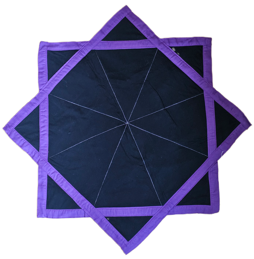 DriftBlade Collection | Cosmic Spiral – Black with purple lining