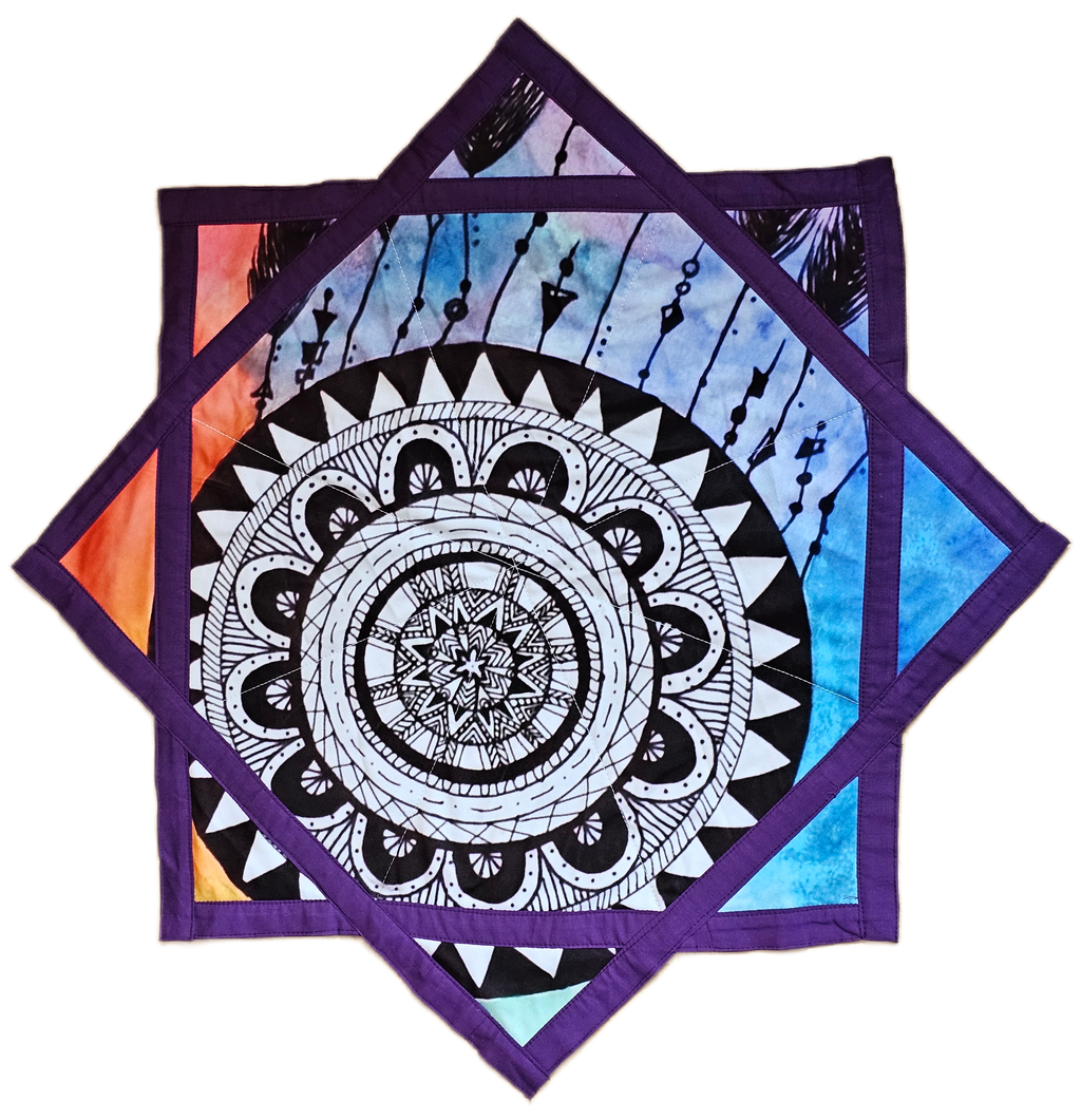 StarSeed Collection | Dreamcatcher – Yellow with purple lining