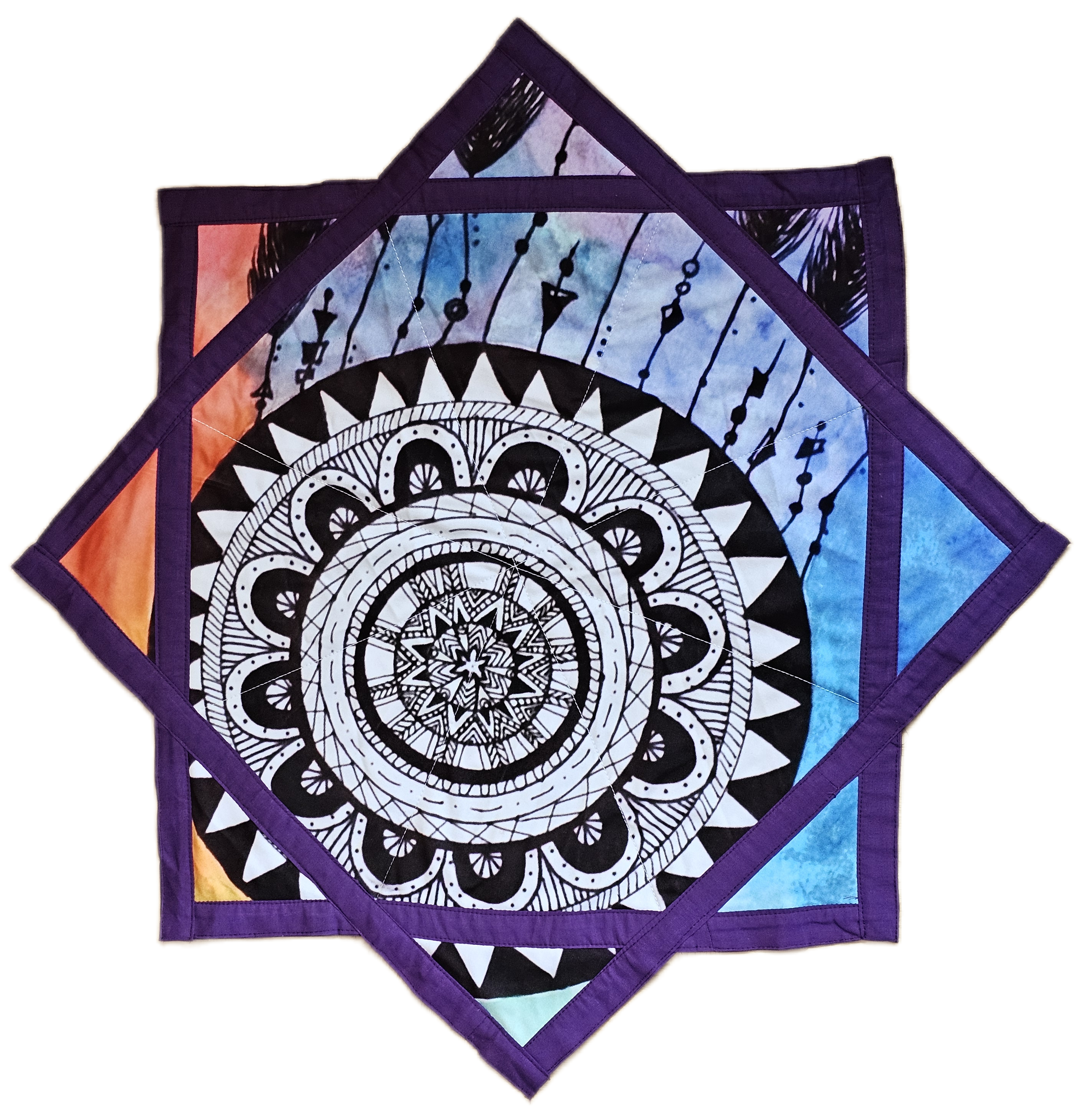 StarSeed Collection | Dreamcatcher – Yellow with purple lining