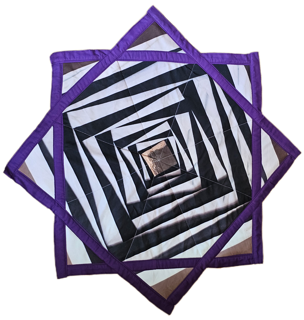 StarSeed Collection | Zebra Flow – Yellow with purple lining