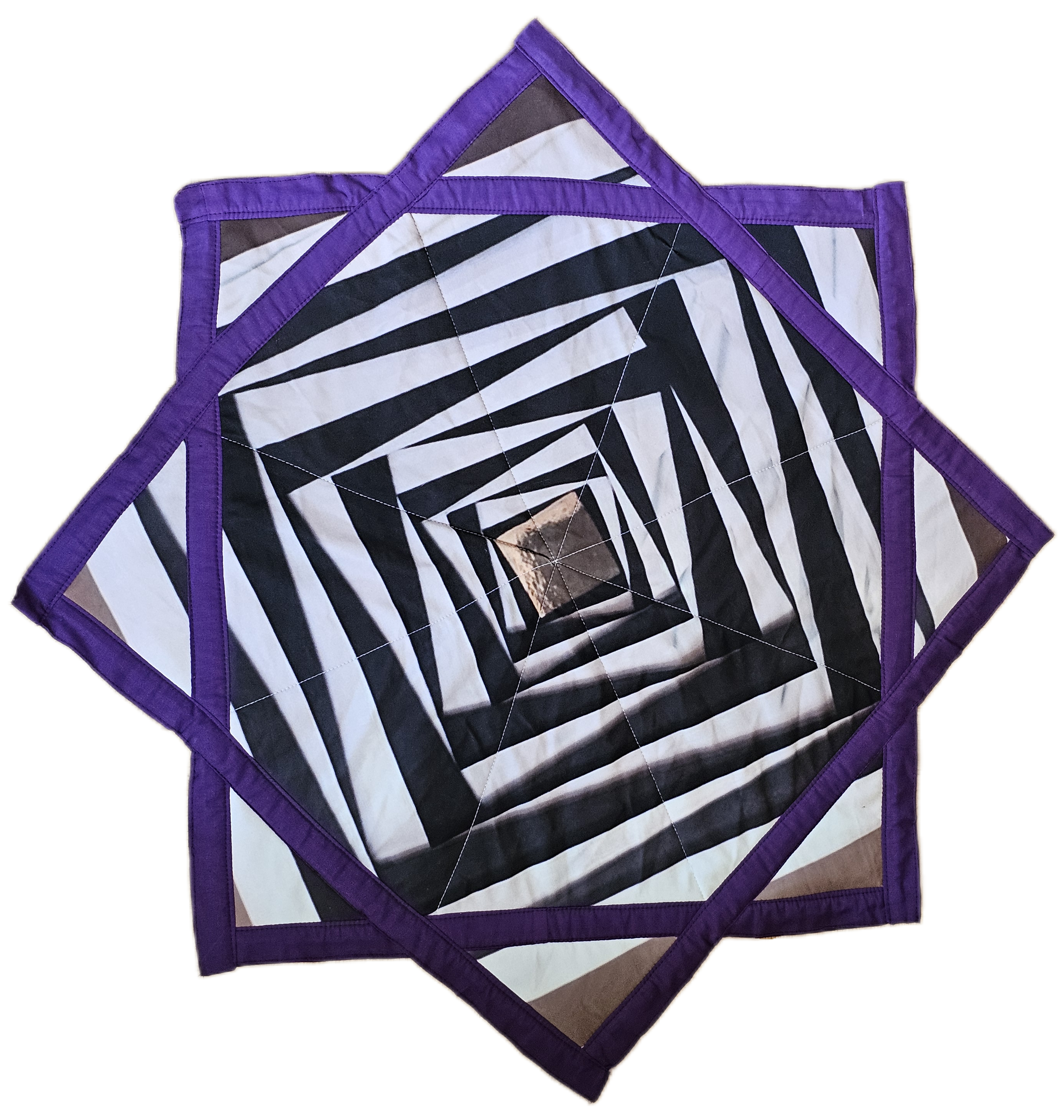 StarSeed Collection | Zebra Flow – Yellow with purple lining